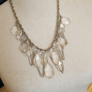 Silver Statement necklace